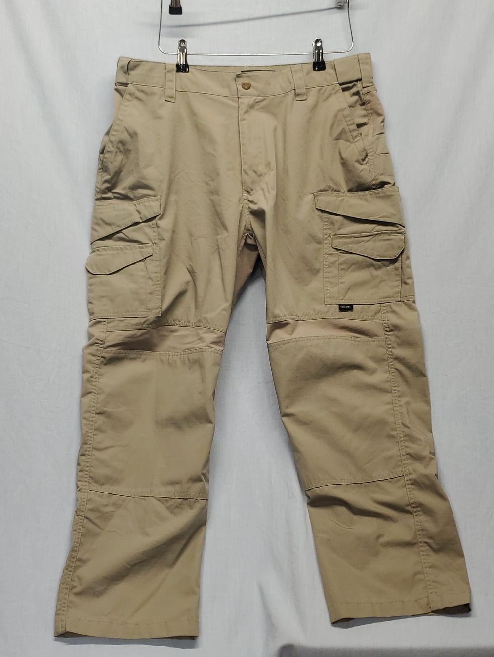 Tru Spec Men's Beige Cargo Pants - Rugged Utility Trousers